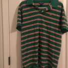 Polo Jeans Co Ralph Lauren Mens Striped Golf Polo Shirt Short Sleeves Size XL