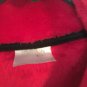Danskin Now Women's Fleece Jacket Zip Up Size L Large Red Black