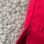Kim Rogers Women's Side Slit Capri Pants Size 10 Red