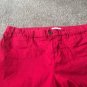 Kim Rogers Women's Side Slit Capri Pants Size 10 Red