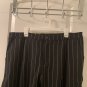 FUTURE COLLECTIVE Women's Plus Size 16W/18W Pinstripe Pants KAHLANA BROWN