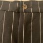 FUTURE COLLECTIVE Women's Plus Size 16W/18W Pinstripe Pants KAHLANA BROWN