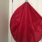 Christmas Holiday Santas Bags Wreath Holder Storage Keeper Bag Red