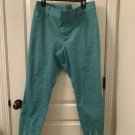 Hue Women's Plus Size 1X Denim Jeans Green Hue Women's Plus Size 1X Denim Jeans Green