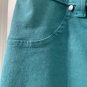 Hue Women's Plus Size 1X Denim Jeans Green