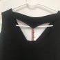 Erika Women's Tank Button Front Dress Size Small Black
