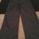 Athletic Works Women's Medium Lined Windbreaker Pants Gray
