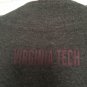 Virginia Tech Hokies Pullover Mens XXL Gray 1/4 Zip Active Shirt