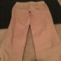 Ann Taylor Loft Women's Capri Pants Side Slits Size 6 Khaki