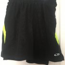 Champion Men's Drawstring Active Shorts Size Medium Black/Green Champion Men's Drawstring Active Shorts Size Medium Black/Green