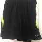 Champion Men's Drawstring Active Shorts Size Medium Black/Green
