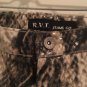 RVT Women's Snake Skin Pattern Pants Choose Your Size