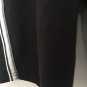 Life Active Wear Capris Size Small with Black Gray White Side Stripes Drawstring