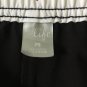 Life Active Wear Capris Size Small with Black Gray White Side Stripes Drawstring