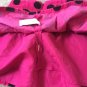 Gap Girls Corduroy Skirt wilth Black Pink Polka Dots Size 8