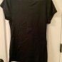 Old Navy Women's Shirt 1/4 Button Size Large Black