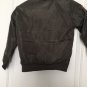 Fashion Boys Zip Up Flight Jacket AIRBORNE Size 8 Black