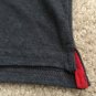 US Polo ASSN Solid Collar Polo Shirt Gray & Red Toddler Boys Size 3-6 Months