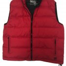 Op Men's Puffer Vest Zip Up Activewear Size XL Burgundy Op Men's Puffer Vest Zip Up Activewear Size XL Burgundy