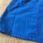 Cherokee Women's Size Unknown Scrub Top Nurse Medical Hospital Royal Blue