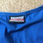 Cherokee Women's Size Unknown Scrub Top Nurse Medical Hospital Royal Blue