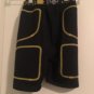 Under Armour Boys Compression Shorts Active Wear Elastic Waist Size Large Black