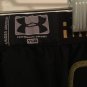 Under Armour Boys Compression Shorts Active Wear Elastic Waist Size Large Black