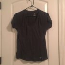 Old Navy Women's Short Sleeve T-Shirt V-Neck Size Medium Gray