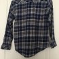 Weatherproof Boys Flannel Button Down Shirt Long Sleeve Size Medium