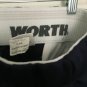 Worth Cropped Navy Blue Softball Baseball Uniform Pants Womens Size Medium