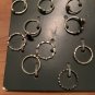 10 Pieces Wild Fable Silver Ring with Assorted Sizes