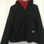 Champion Women's Black Red Jacket Zip Up Size Small