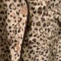 2 Piece Meg & Lilly Women's Leopard Print Pajamas Set Shirt Pants Size Large