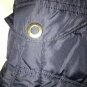 Faded Glory Women's Snap Button Puffer Vest Athletic Size Large Blue