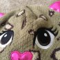 So Girls Leopard Print Aviator Trapper Hat Winter Size Medium Large