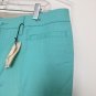 Lane Bryant Women's Plus Size 18 Capri Pants Pockets Casual Green