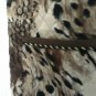Click Women's  Leopard Print Vest Full Zip Casual Size 8