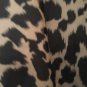 Pak A Jak Women's Back Leopard Print Snap Button Poncho One Size