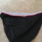 24th & Ocean Women's Bikini Bottom Swim Size XL Black White