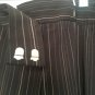 George Women's Multicolor Striped Capri Dress Pants Pockets Size 14
