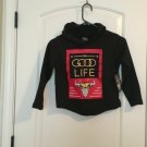 Black Lacquer Boys Hoodie Hooded THE GOOD LIFE Size 8