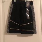 Sacred Crown Boys Jogger Shorts Pockets Size Small Black Gray Sacred Crown Boys Jogger Shorts Pockets Size Small Black Gray