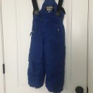 DOS Toddler Boys Winter Ski Bib Overalls Size 3 Blue Black DOS Toddler Boys Winter Ski Bib Overalls Size 3 Blue Black