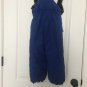 DOS Toddler Boys Winter Ski Bib Overalls Size 3 Blue Black