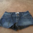 So Women's Juniors Blue Denim Jean Shorts Pockets Casual Size 7
