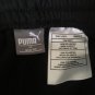 Puma Boys Athletic Track Pants Elastic Waist Size Medium Black Gray