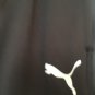 Puma Boys Athletic Track Pants Elastic Waist Size Medium Black Gray
