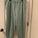 A New Day Women's Size 1X Jogger Pants Sweatpants Green A New Day Women's Size 1X Jogger Pants Sweatpants Green