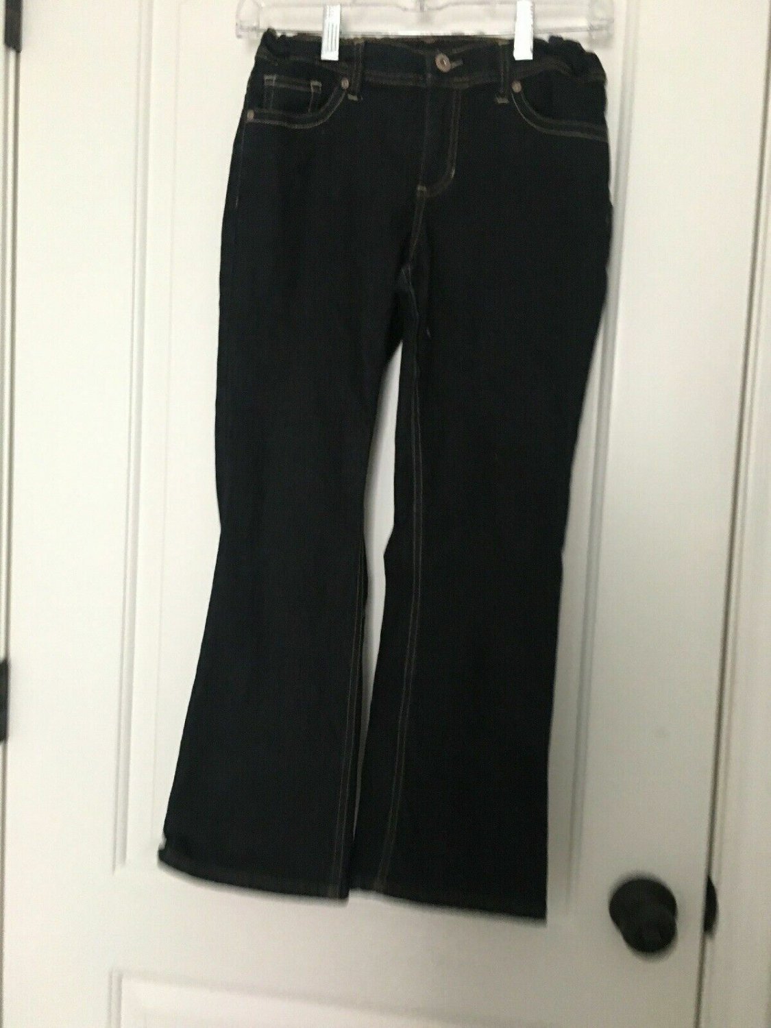 Jordache Girls Blue Denim Jeans Pockets Size 12.5