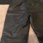 Carson Women's Leather Pants Pockets Size 6 Black